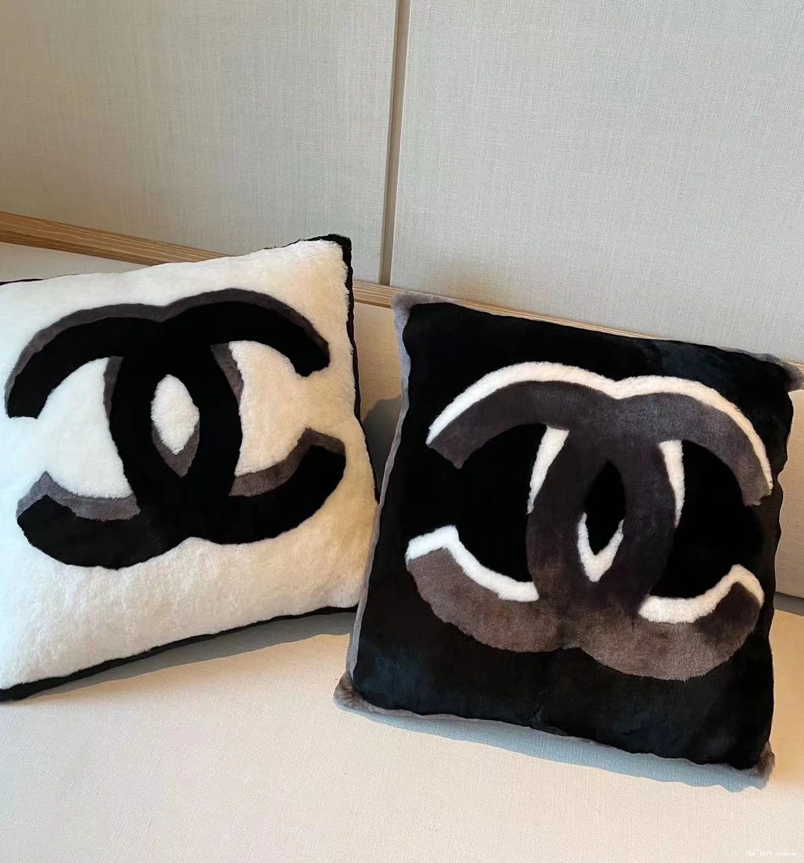SHEARLING PILLOW THROW COCO 0817